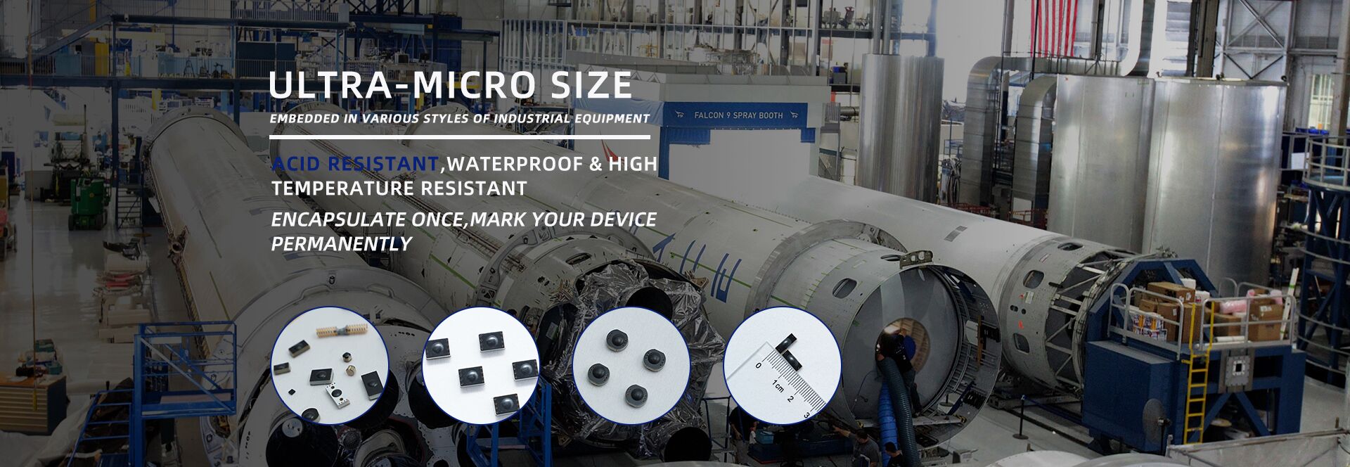 MICRO Chip 1 UHF Ultra Mini RFID Tags