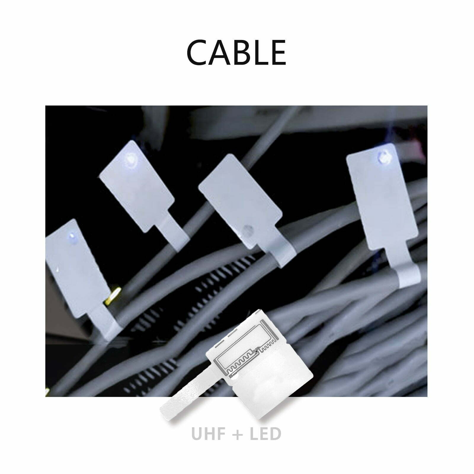 UHF LED Labels Tags