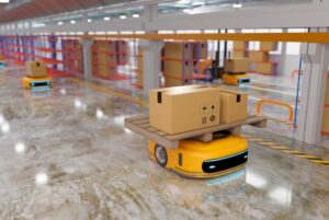 AGV with RFID