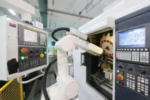 CNC Machine Systems with Industrial RFID Tags