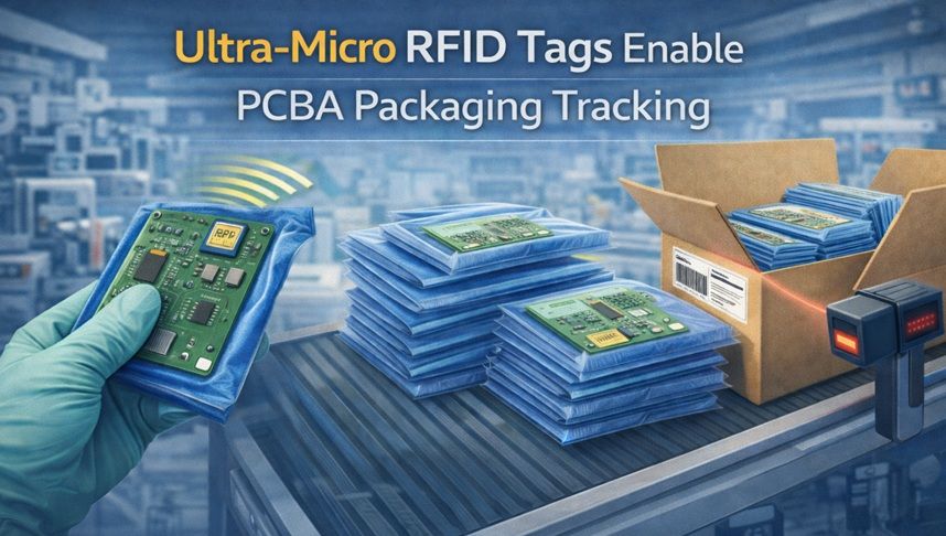 Ultra-Micro RFID Tags Enable PCBA Packaging Tracking